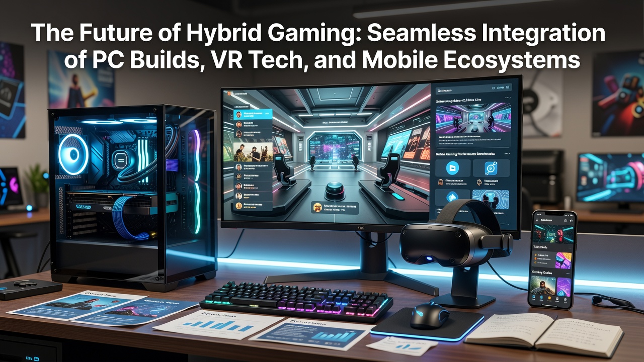 Spintronic memory modules integrated into a high-performance gaming PC build with visible hardware components